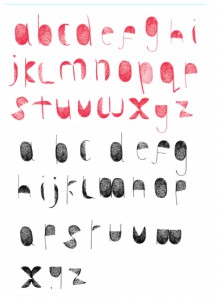 Fingerprints_Alphabet